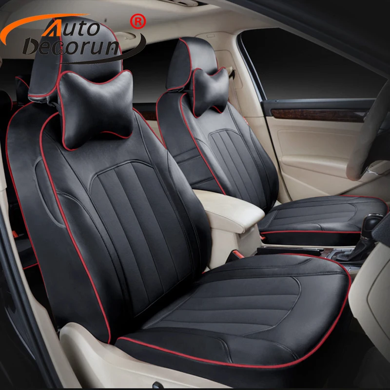 AutoDecorun сиденье из искусственной кожи для cadillac escalade 2008 аксессуары чехлы сидений