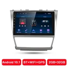 Автомагнитола для Toyota camry 6, 40, 50, мультимедийный видеоплеер на платформе android 10,1 с GPS-навигацией, радио и dvd, Размер 2din, 2006-2011