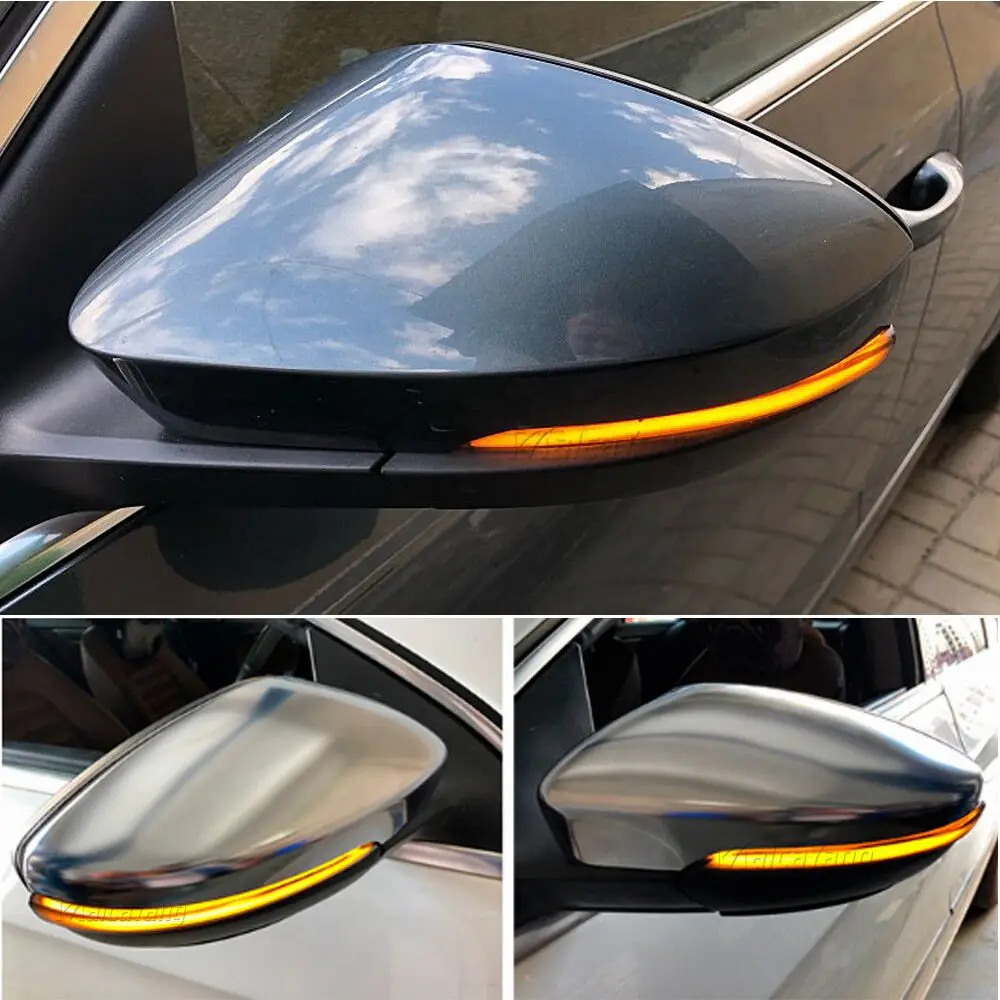 

For Skoda Skoda Superb B8 MK3 III 3V A7 2016 2017 2018 2019 LED Dynamic Turn Signal Light Side Mirror Indicator Sequential Lamp