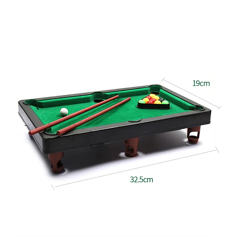 

Mini Tabletop Pool Set Snooker Toys Fun Parent-Child Interactive Desktop Billiards Toy Board Home Indoor Game Gift For Kids