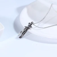 hot selling jewelry gift necklace female explode special design lover hug pendant necklace
