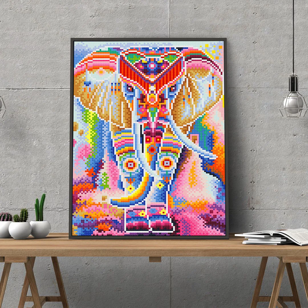 

Full diamond Luminous Diamond Painting Animal Wolf Special Shaped Diamond Embroidery Cross Night Home Decoration for living room