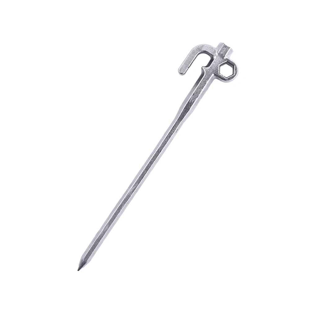 

Колышки для палатки 4 шт., алюминиевые легкие металлические гвозди для брезента, навес для кемпинга на открытом воздухе, аксессуары для детс...