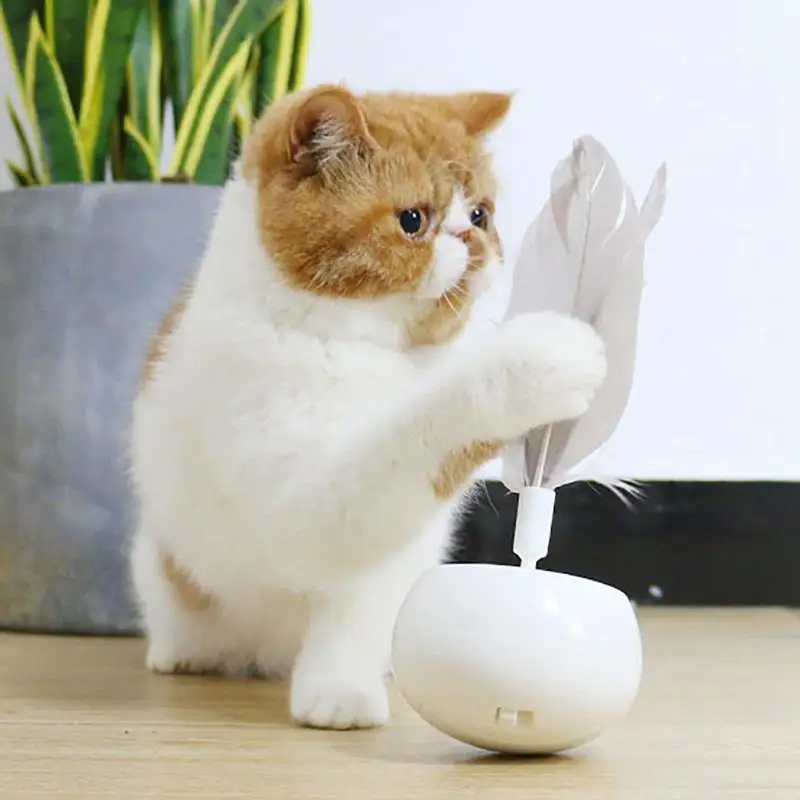 

Игрушка-неваляшка для кошек, вращающаяся на 360 °