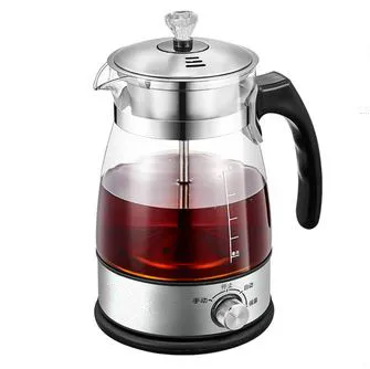 

tea maker black pu 'er Glass electric kettle steam teapot automatic - type set