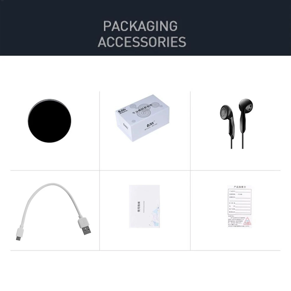 

Voice Recorder Professional HD Noise Reduction HIFI MP3 Player Digital Audio Recorder 68H Standby
