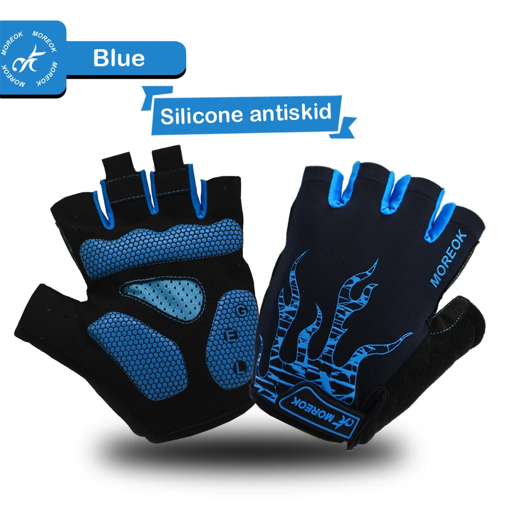 

Antiskid Cycling Gloves Bike Half Finger Gloves Short Finger Sports Gloves Equipment