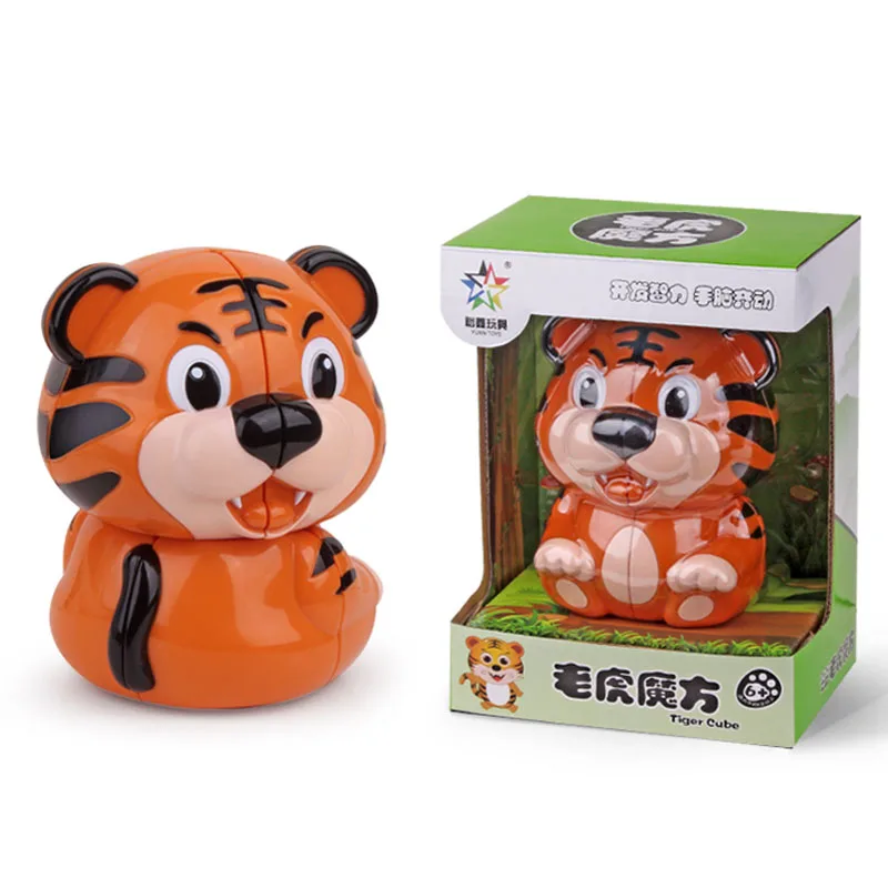 Оригинальный высококачественный магический куб YuXin Tiger 2x2x2 ZhiSheng 2x2 скоростная