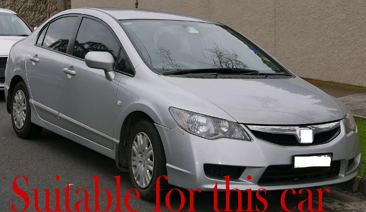 Для Hodna Civic Sedan 8 поколение 2006 2007 2008 2011 пластик внешний козырек вентиляционные