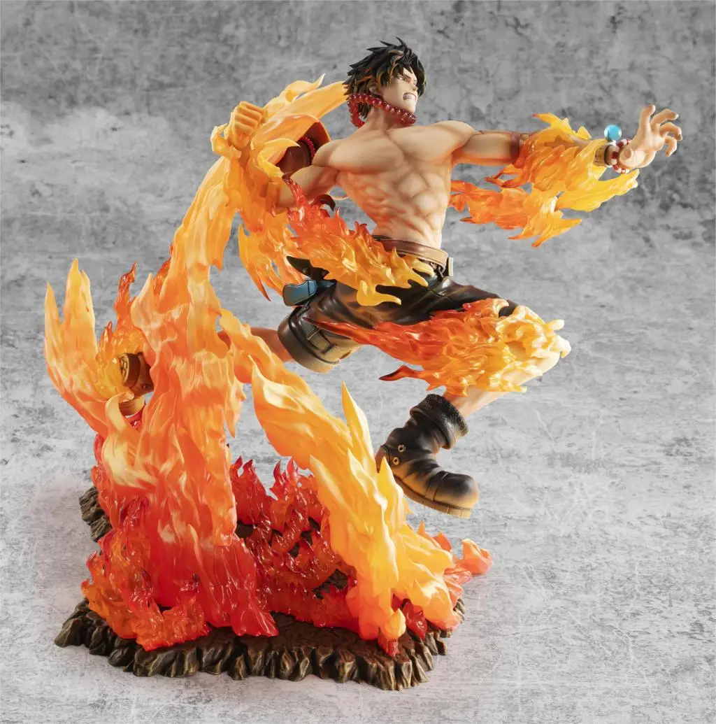 Аниме One Piece Portgas D Ace MAX 15th борцовка с заусенцами Ver. Игрушечная модель фигурки |