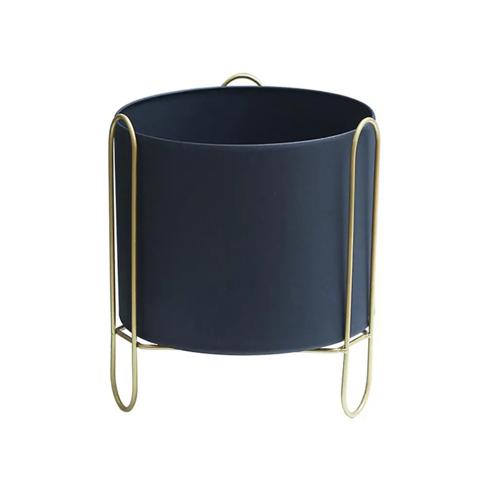 Ваза из кованого железа 4 цветов подставка для держатель цветочного горшка