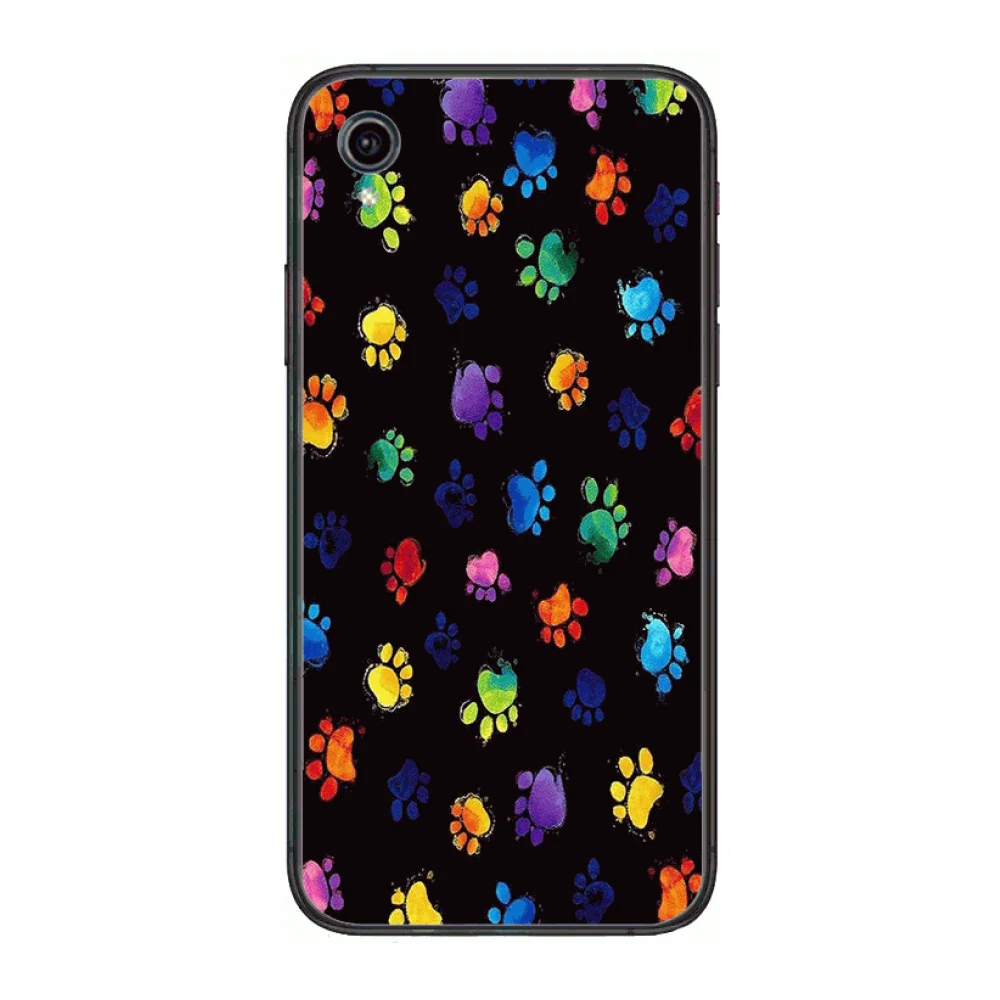 

Flower Shockproof Cute Style Phone Cases cover For VIVO X50 30 Y97 91 93 85 83 81 79 73 V 17 15 9 S7 U3X black Covers