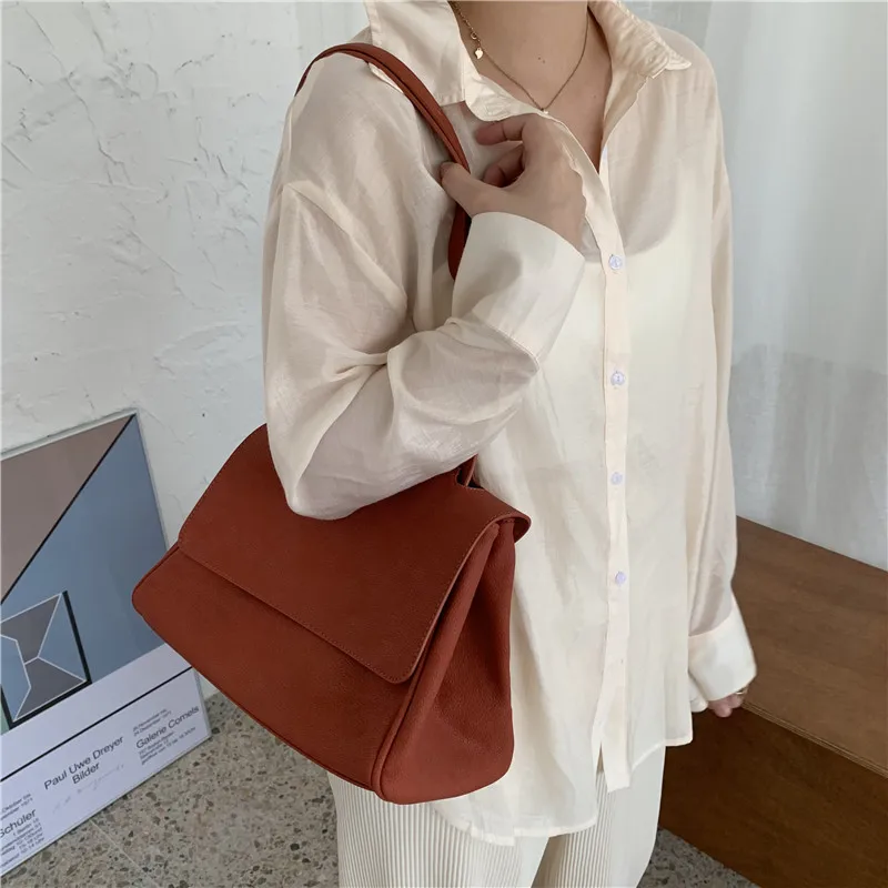 Высококачественные матовые Винтажные Сумки из искусственной кожи женская