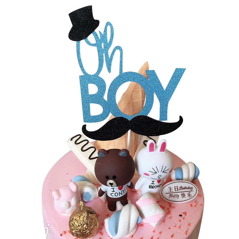 1 Упак. для маленьких мальчиков душа торта детей празднования дня рождения