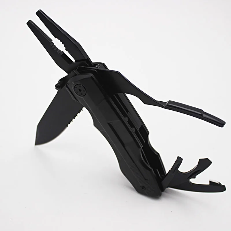 

10 In 1 Multitool Set Outdoor Camping Pliers Opener Cutter Kit with 10 Drill Bits Portable Carry Bag YS-BUY