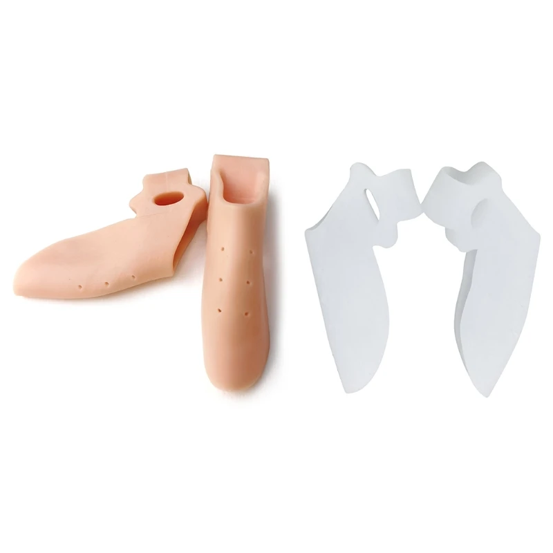 

1Pair Silicone Toes Separator Bunion Bone Ectropion Adjuster Toes Outer Appliance Foot Care Tools Hallux Valgus Corrector