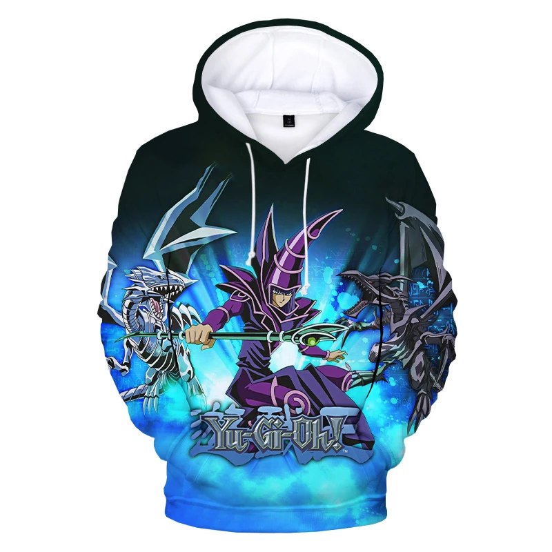 

Cute Kids Hoodie Yu-Gi-Oh! 3D Print Hoodie Sweatshirts Boys/girls Cool Pullover Anime Duel Monsters Streetwear Children Hoodies