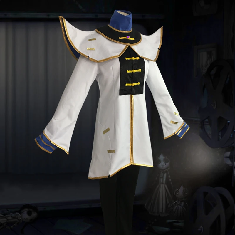 Игра Identity V Косплей костюмы Wu Chang Косплей Костюм душа зонта оригинальные новые кожаные форменные костюмы