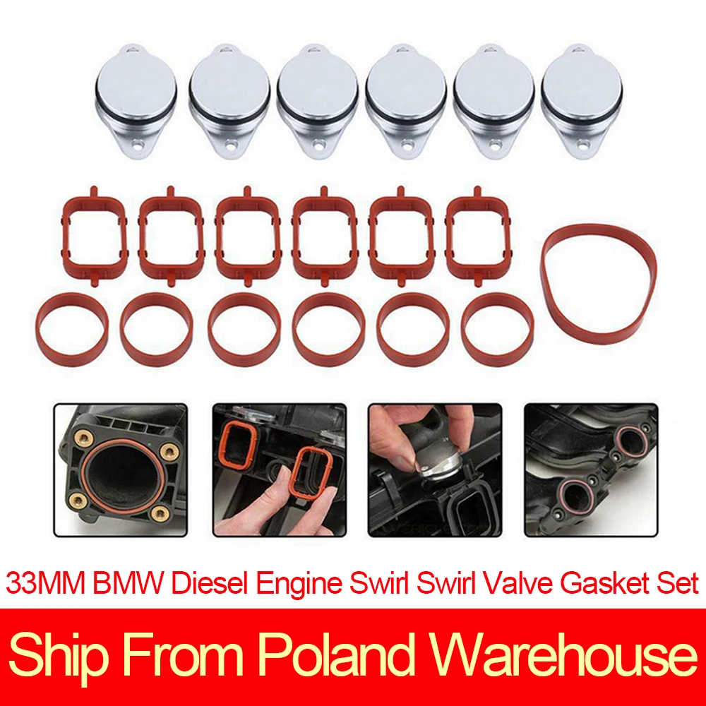 

Уплотнение Viton, маслостойкая, высокотемпературная впускная прокладка из усиленного алюминиевого корпуса, алюминий для BMW, 6 цилиндров