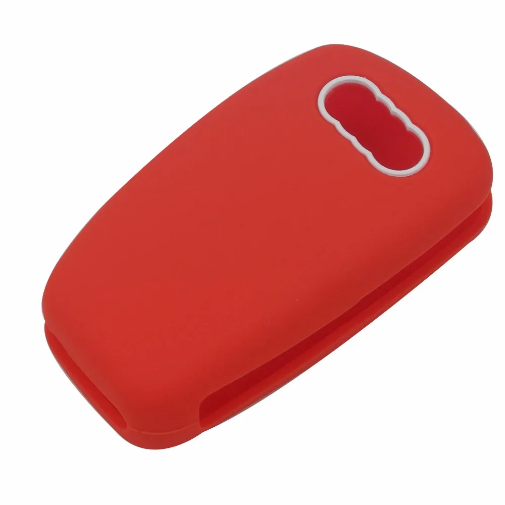 3 кнопки силиконовый Автомобильный Брелок дистанционного управления с ключом