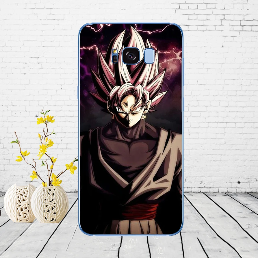 Мягкий силиконовый чехол для samsung Galaxy S6 S7 edge S8 S9 S10 plus A70 A50 чехол 79DD Dragon Ball z goku