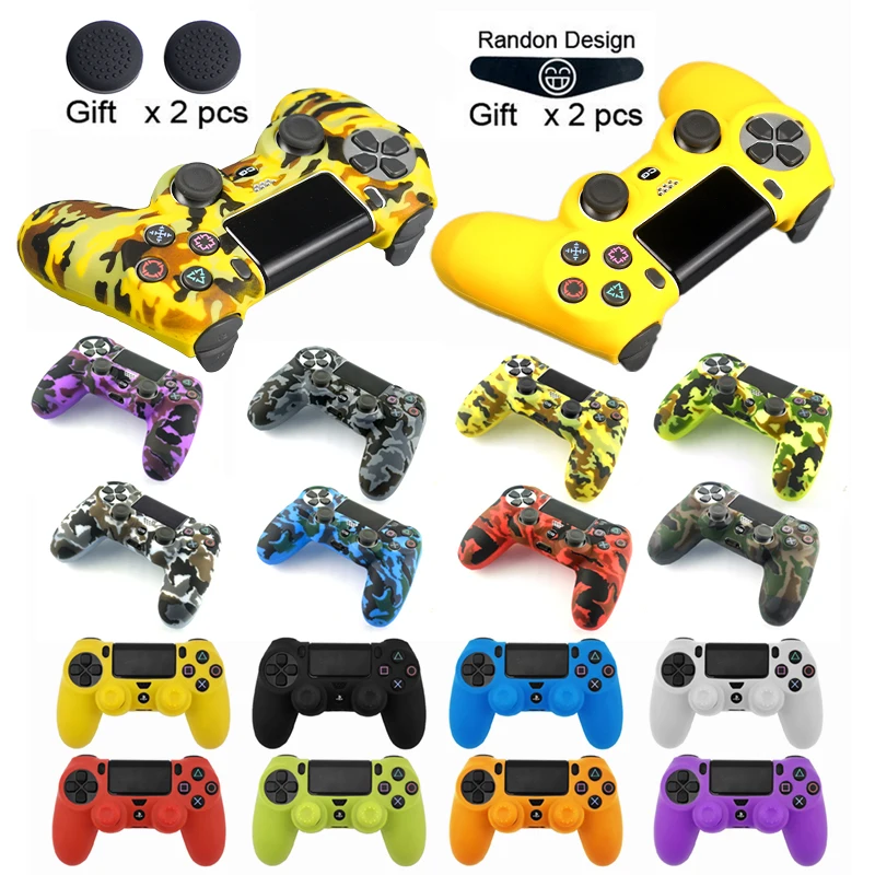 ZOMTOP мягкий силиконовый гелевый резиновый чехол для SONY Playstation 4 PS4 контроллер защитный чехол для PS4 Pro тонкий геймпад