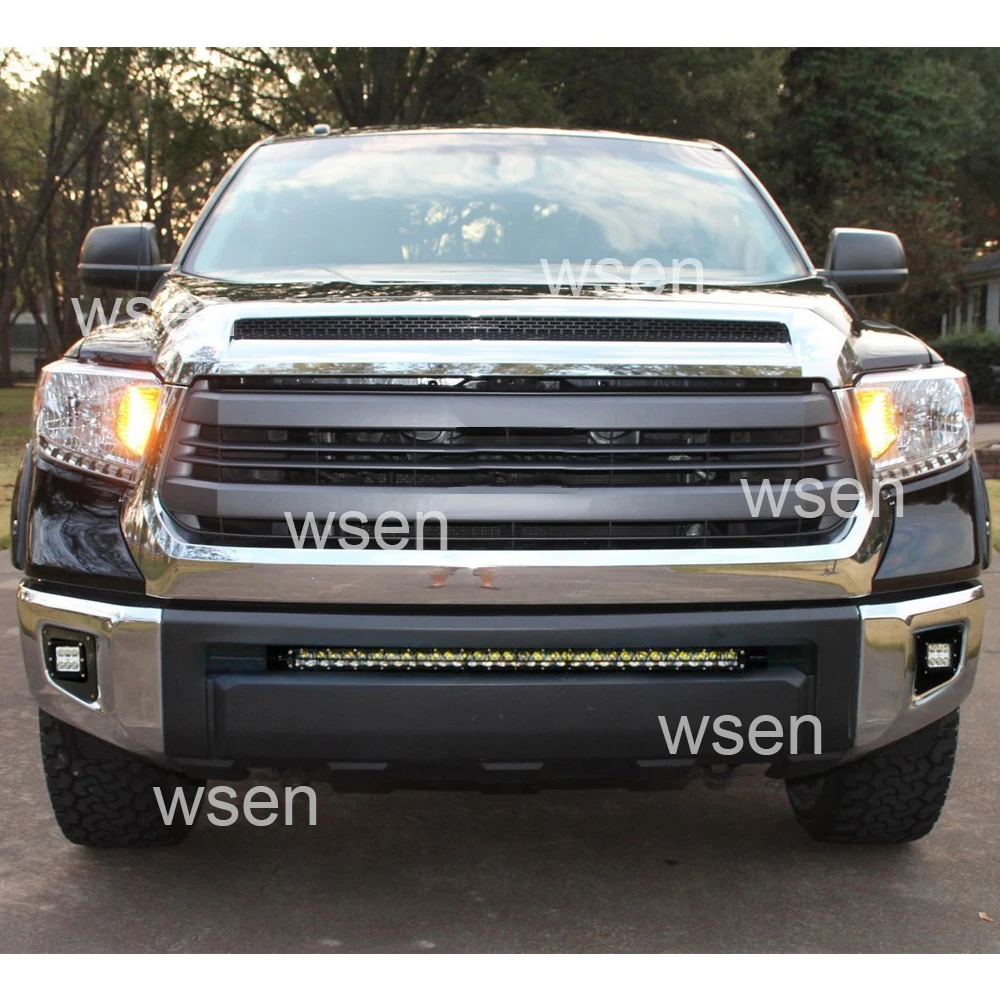 Goede Lagere Bumper Mistlamp Aan 3 Inches Kubus Led Licht Pod Mount Beugel Voor Toyota 2014 2015 2016 2017 2018 2019 2020 2021 Tundra