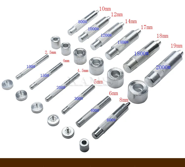 1 комплект ювелирных изделий ручной работы металлические люверсы Mold инструмент 3
