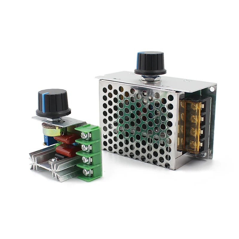 Регулятор напряжения 2000 Вт 4000 регулятор скорости двигателя термостат