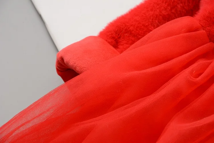 Новинка; сезон осень-зима; однотонное платье для малышей; vestido infantil; милое зимнее платье в западном стиле для маленьких девочек; пальто принцессы с мехом; Верхняя одежда; подарок