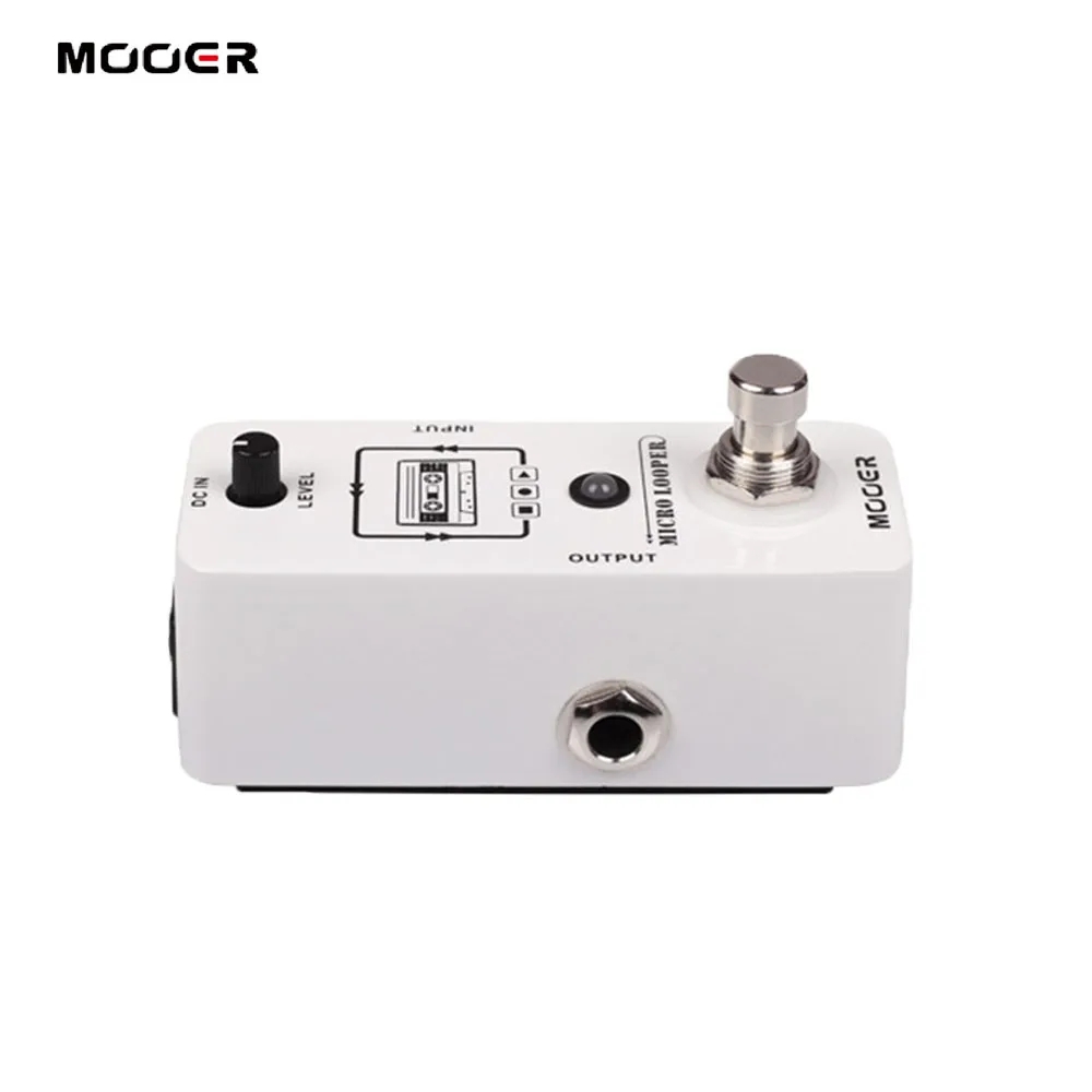 Mooer Micro looper мини-педаль с эффектом циклической записи макс. время 30 минут для