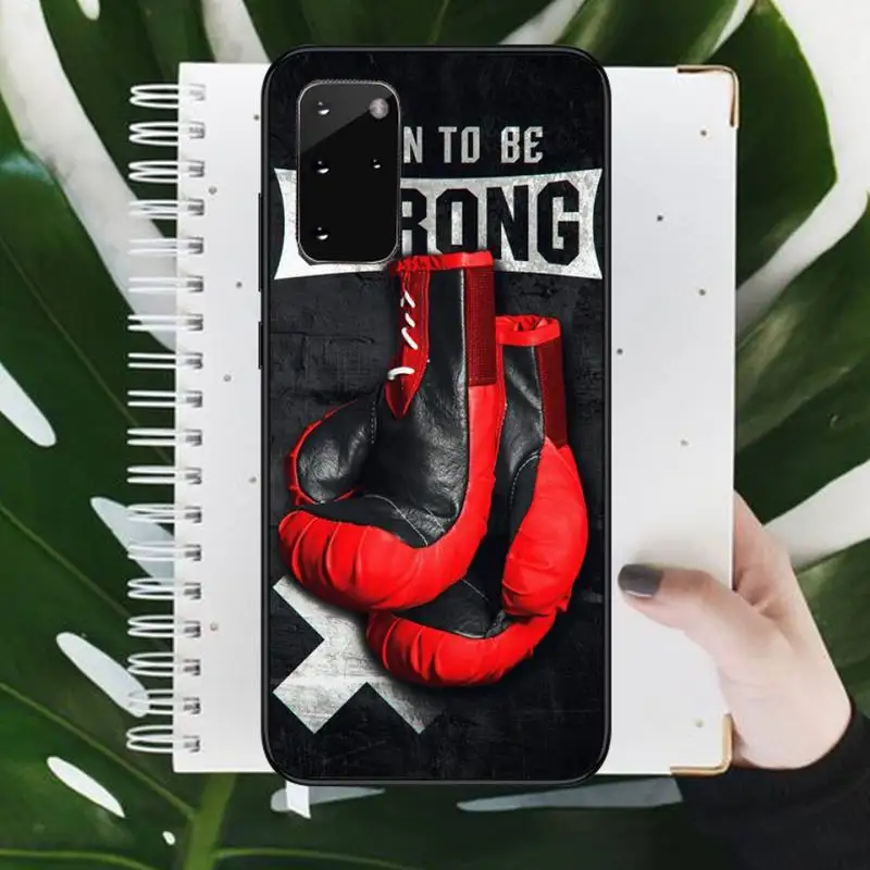 

Boxing Gloves Phone Case For Samsung S6 S7 edge S8 S9 S10 e plus A10 A50 A70 note8 J7 2017