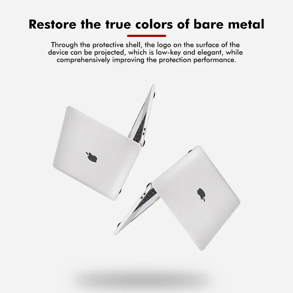 Чехол для ноутбука Apple Macbook Air Pro Retina 11 12 13 15 16 дюймов Сумка 2020 Mac book Touch Bar ID 3 чехол |