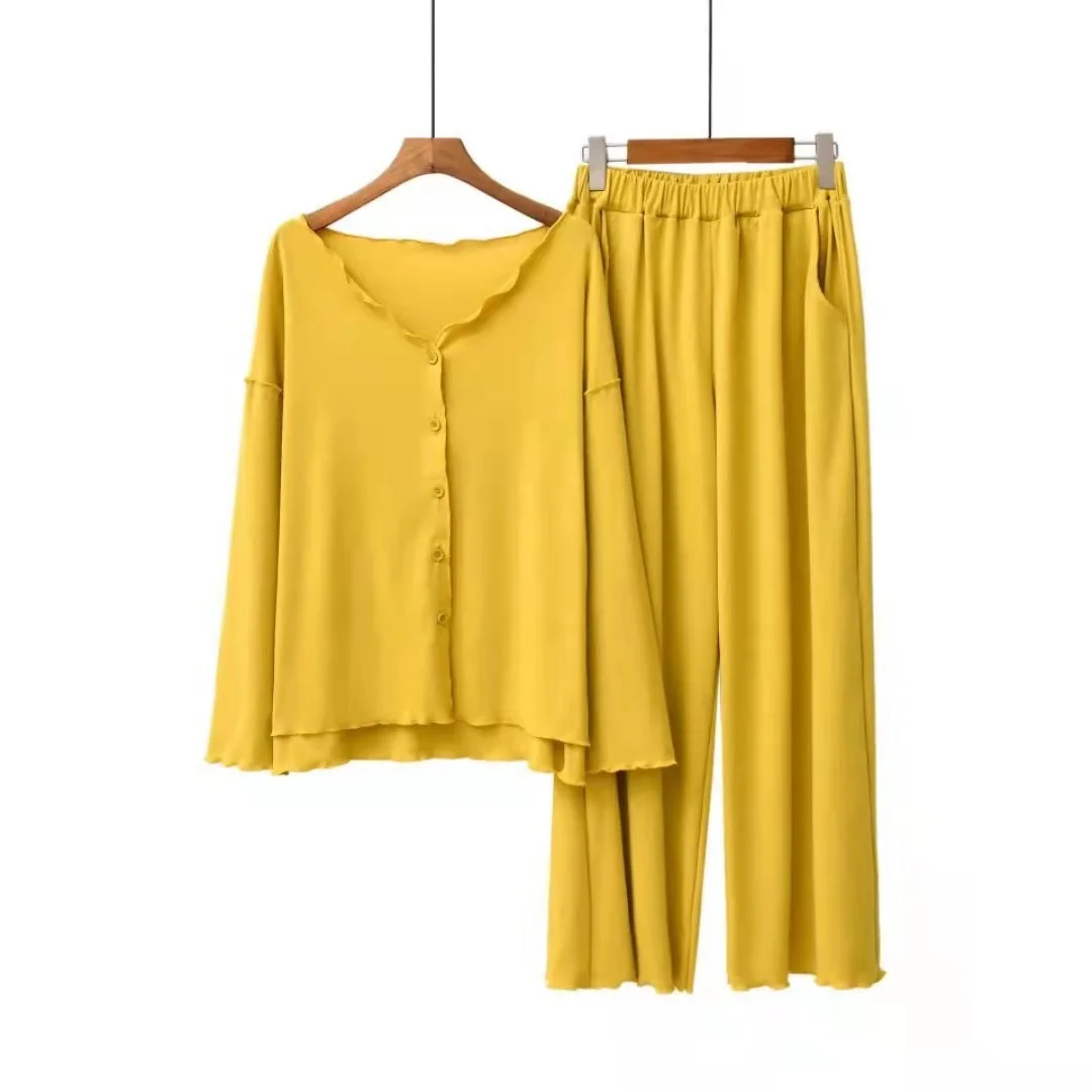 

Spring and Autumn Pajamas Women's Style Long Sleeved Cardigan home suit pijama unicornio pyjama femme hiver lenceria femenina