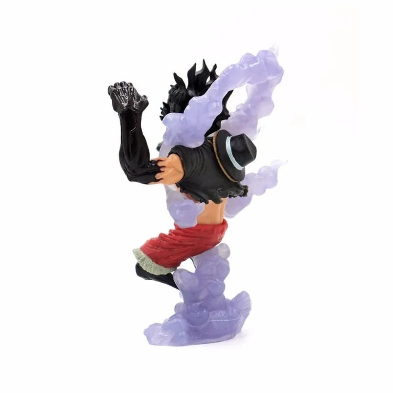 

18 CM One Piece King of Artist The Snake Man Luffy Snakeman Anime One Piece Monkey D Luffy Gear 4 Figure PVC Collectible Toys