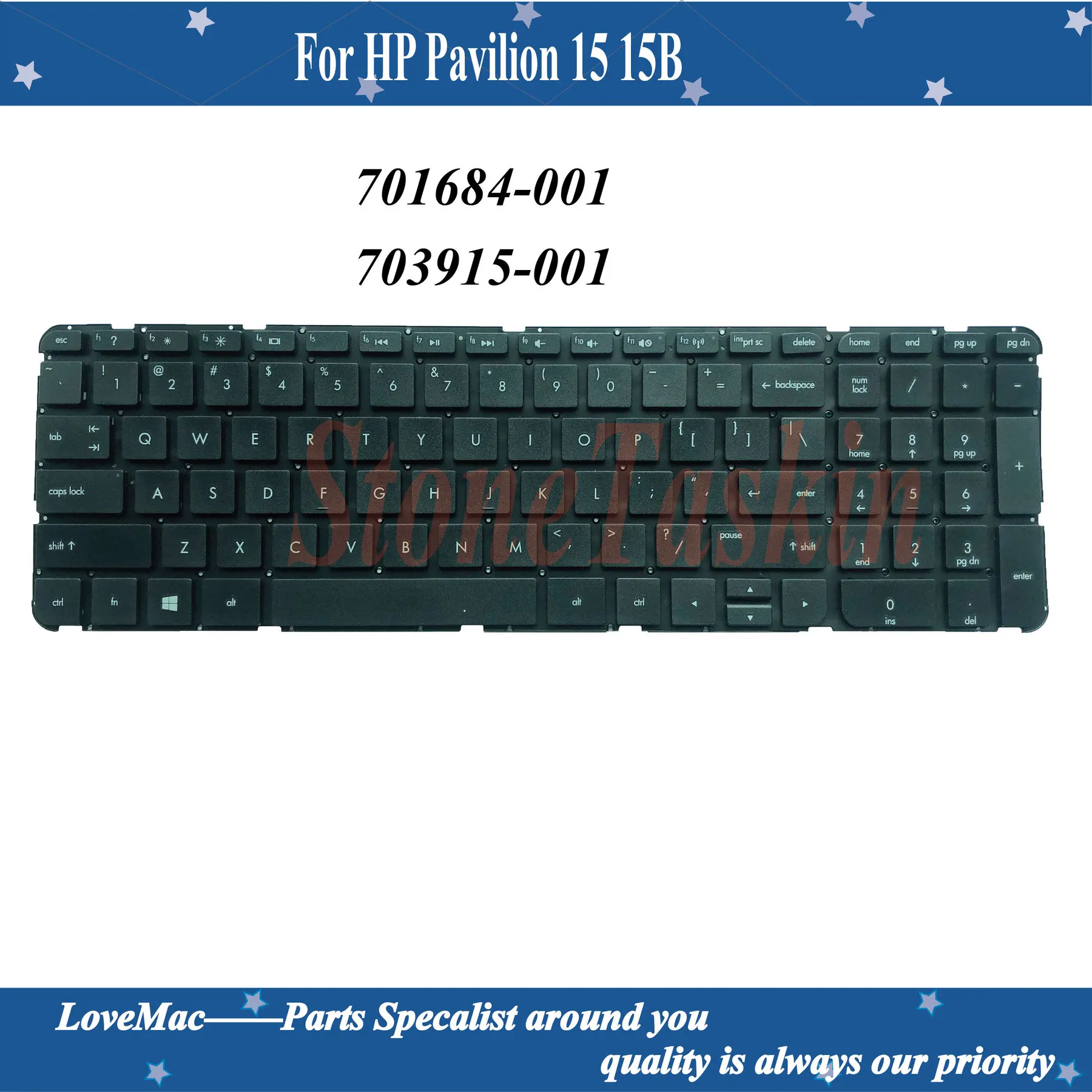 

US клавиатура для ноутбука HP Pavilion 15 15B 701684-001 703915-001 аккумулятор большой емкости U36 AEU36U00310 MP-12G63US-920 SG-58000-XUA Английский Клавиатура ноутбука КБ