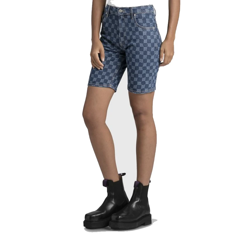 

Woman Gothic Half Denim Jeans