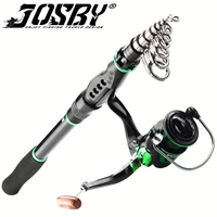 comb telescopic fishing rod spinning rod reel feeder pesca carbon ultralight mini travel surf accessories lure line set 1 8m