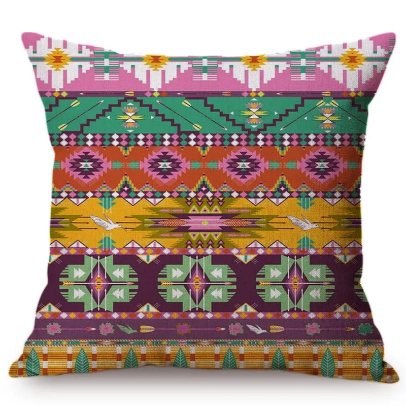Наволочка для подушки с мусульманским рисунком Турецкая Этническая винтажная