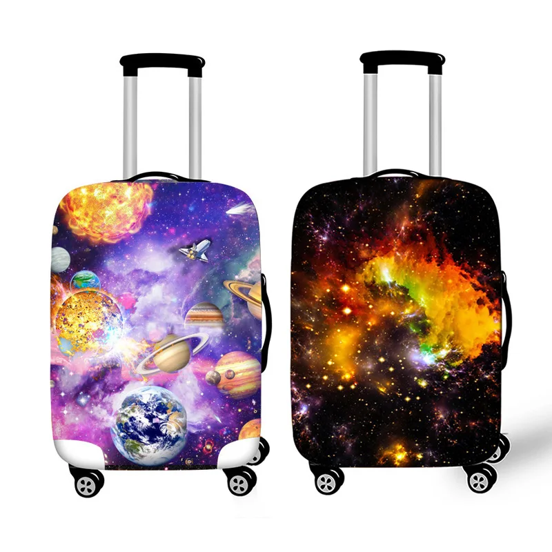 

Travel Elasticity Luggage Protective Covers Fashion Starry Sky Thicken Suitcase Cover Suitable for 19-32 Inch Travel Accessories