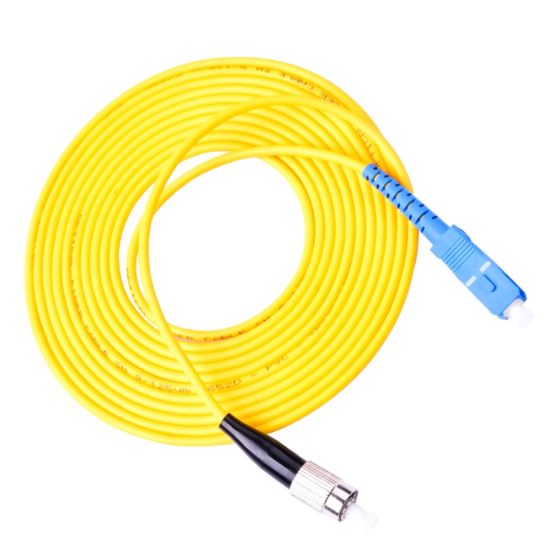5PCS/bag FC/ UPC-SC/ UPC Simplex mode fiber optic patch cord Cable 2.0mm or 3.0mm FTTH jumper cable | Мобильные телефоны и