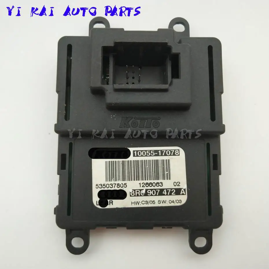Оригинальный Q5 светодиодный фар блок управления фары 8R0 907 472 A 8R0907472A 10055 17078 L|База| |