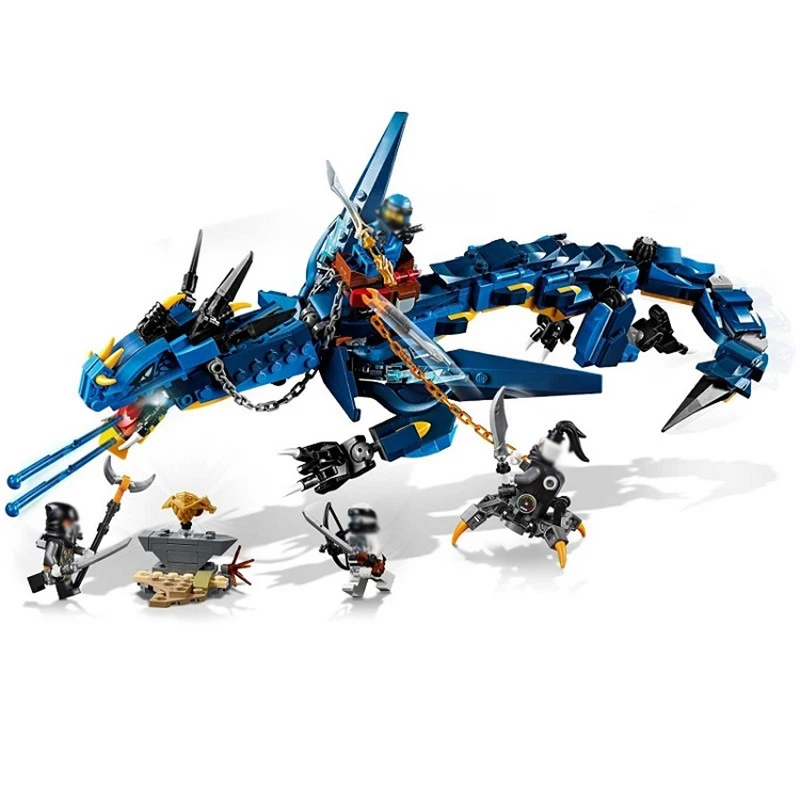 Ninja Flame Spys Green Mech Dragon совместимы с Ниндзяго 70612 70653 70652 строительные блоки кирпичи
