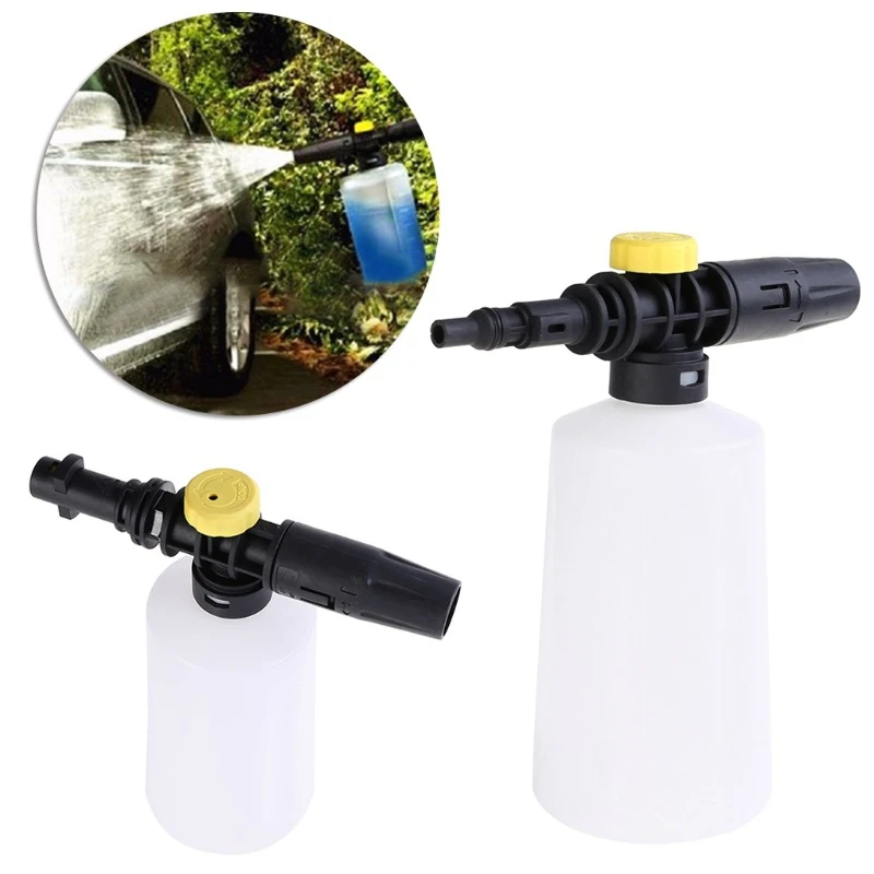 

Car Snow Foam Lance 750ML Bottle Cannon For Car Washer Karcher K2-K7 Sprayer Gun Car Wash Foam Gun Nozzle Foam Generator