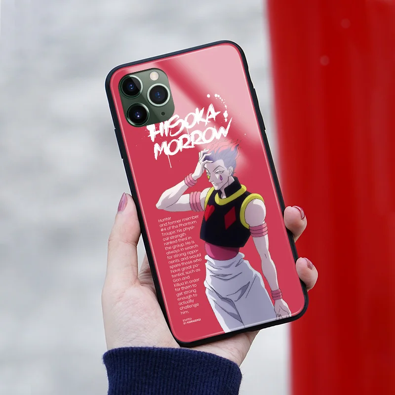 Мягкий силиконовый чехол для телефона Morow Hisoka HUNTER x HxH iPhone 6 6s 7 8 Plus X XR XS 11 PRO 12 mini MAX |