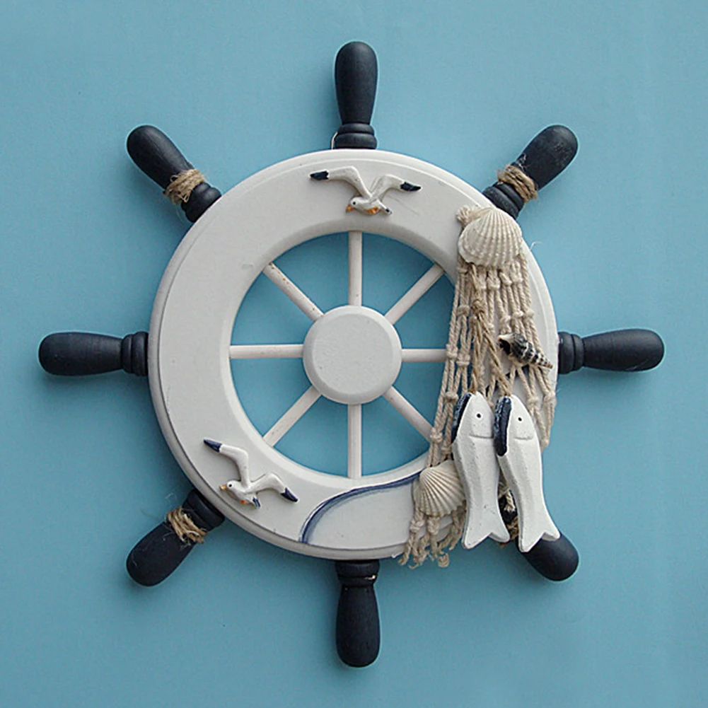 Подвесная настенная лодка 23 см для украшения дома морской рыбалки гостиной и