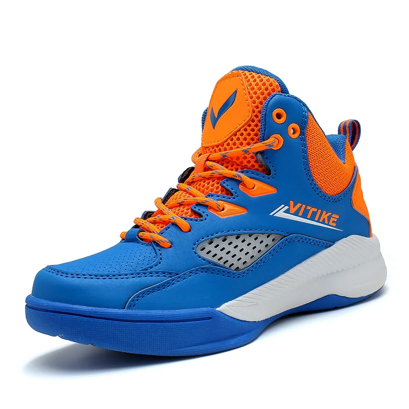 Детские высокие кроссовки для мальчиков Баскетбольная обувь дышащая Спортивная