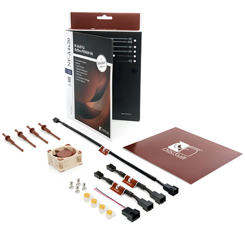 Noctua NF A4x20 FLX 4 см вентилятор 20 мм охлаждающий 5V/12V и 3pin /4pin PWM толщина рассеивания