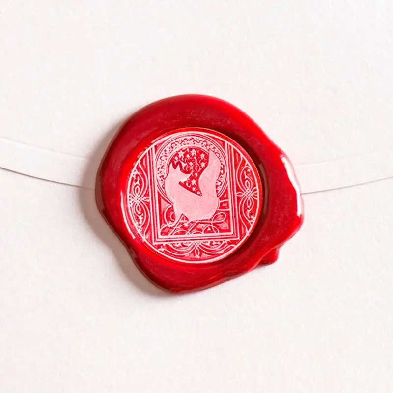 Деревянный штамп в стиле ретро нежные и легкие штампы античном с узором животных