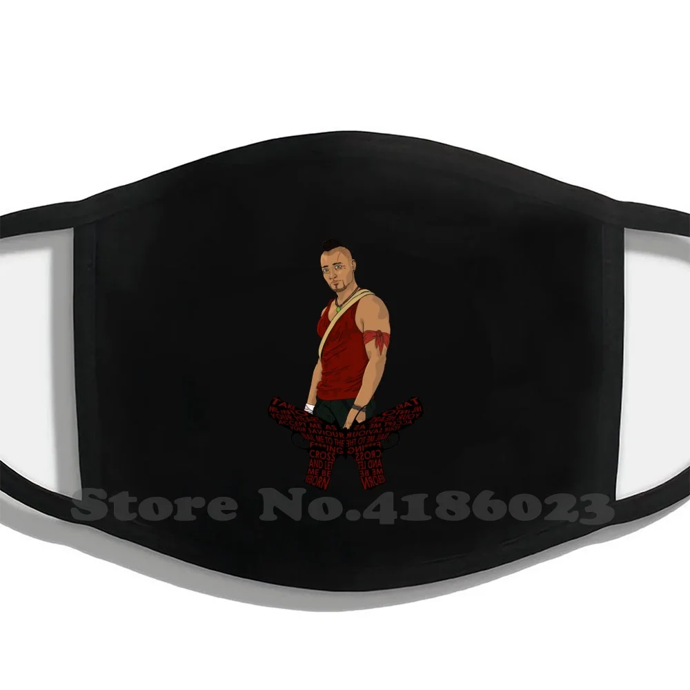 

Vaas - Take Me Into Your Heart Fashion Trendy Cotton Mouth Masks Vaas Vaas Montenegro Montenegro Far Cry Far Cry 3 Michael